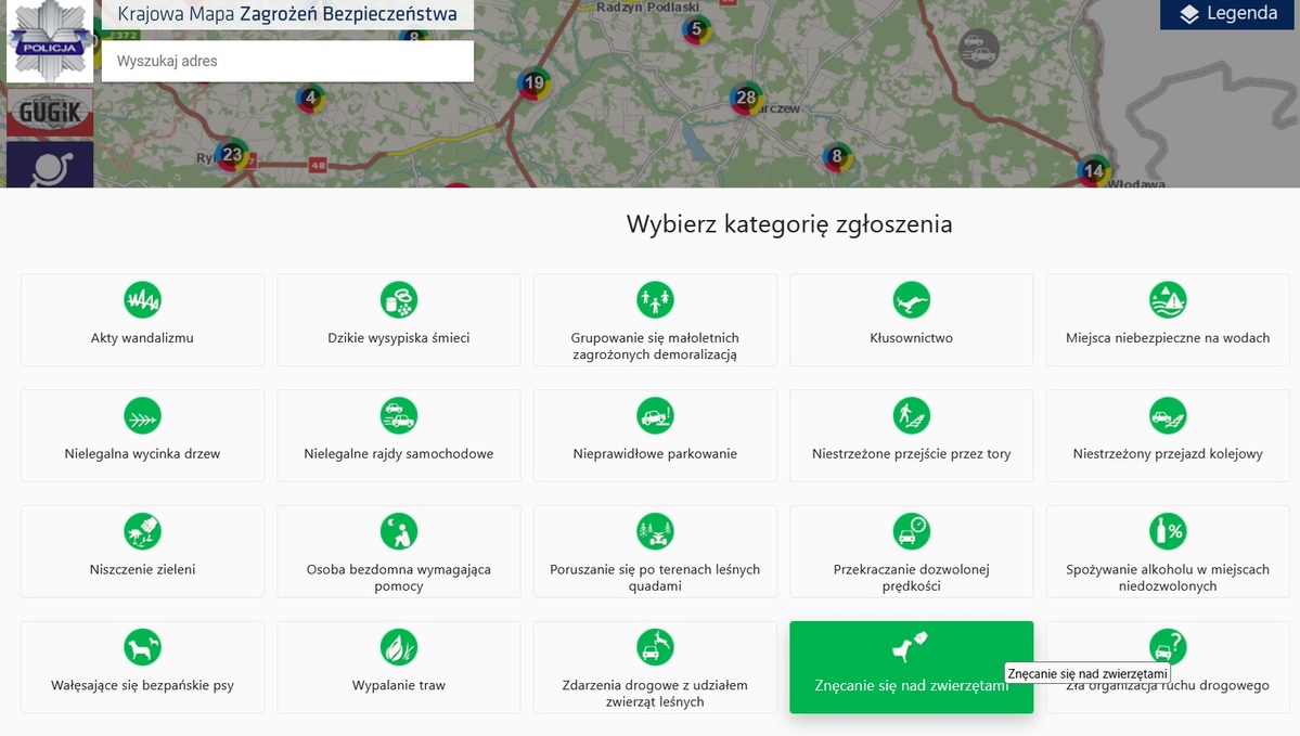 obraz dotyczący kategorii znęcanie nad zwierzętami