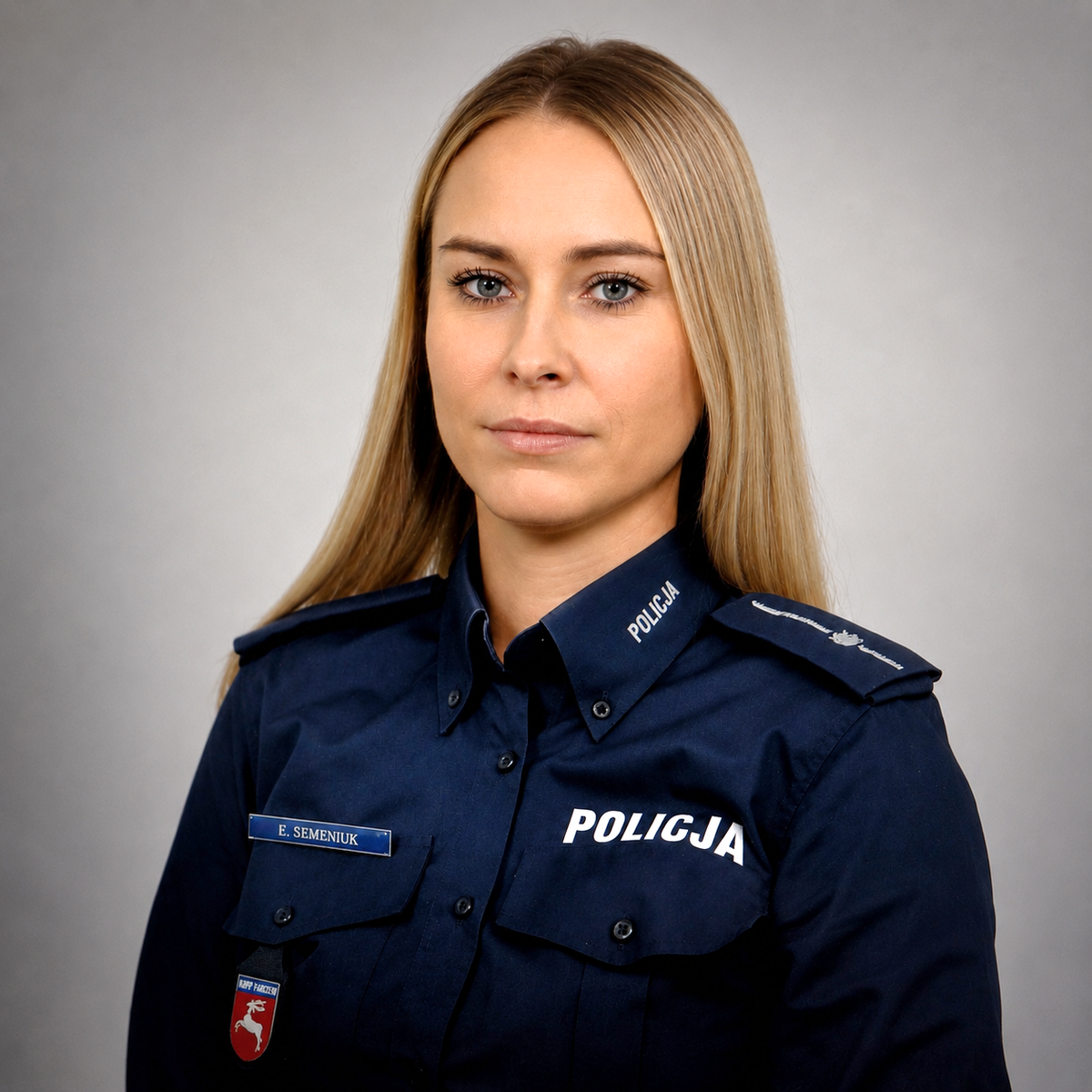 młodszy aspirant Ewelina Semeniuk