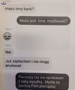 scan rozmowy z oszustem