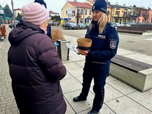 policjantka z seniorką