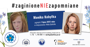 platak kampani z twarżą zaginionej dziewczynki