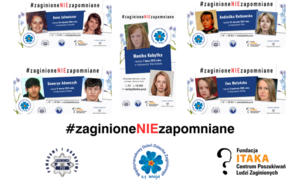 kolaż zdjęć zaginionych dzieci