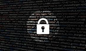 kłódka na czarnym tle