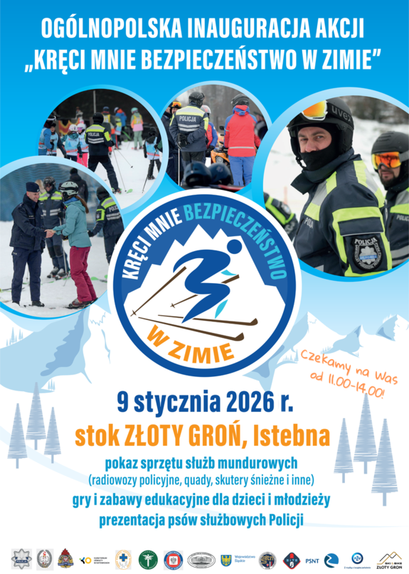 plakat inauguracji sportów zimowych