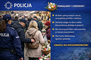 plakat dotyczący zasad bezpieczeństwa