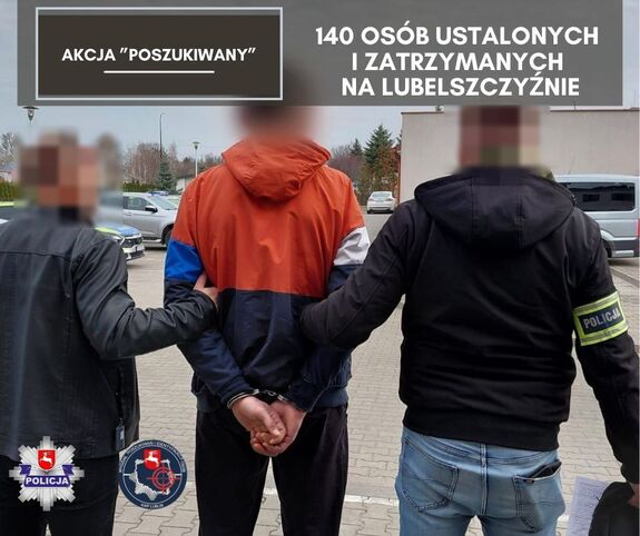 zatrzymany poszukiwany przez policjantów kryminalnych