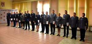zdjęcie grupowe policjantów
