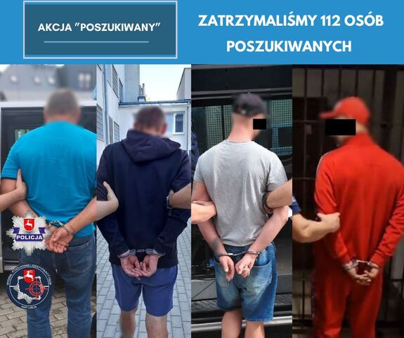 zatrzymani tyłem